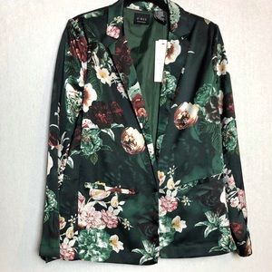 Floral Print Blazer